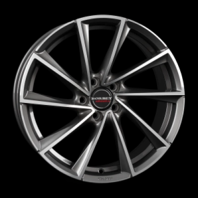 Borbet Borbet VTX 8x18 5x112 ML 57,1 graphite polished