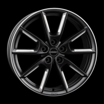 Borbet Borbet LX18 8x18 5x114,3 ML 72,5 black matt silver spoke 