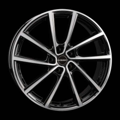 Borbet Borbet V 7x19 5x112 ML 57,06 black polished glossy