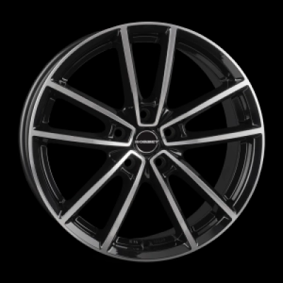 Borbet Borbet W 8x20 5x108 ML 72,5 black polished glossy