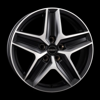 Borbet Borbet CWZ 7,5x18 5x112 ML 66,5 black polished matt