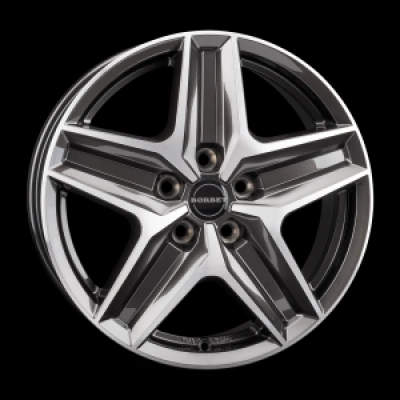 Borbet Borbet CWZ 7,5x18 5x130 ML 78,1 mistral anthracite glossy
