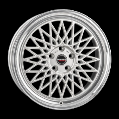 Borbet Borbet B 7x17 4x108 ML 65,1 silver rim polished